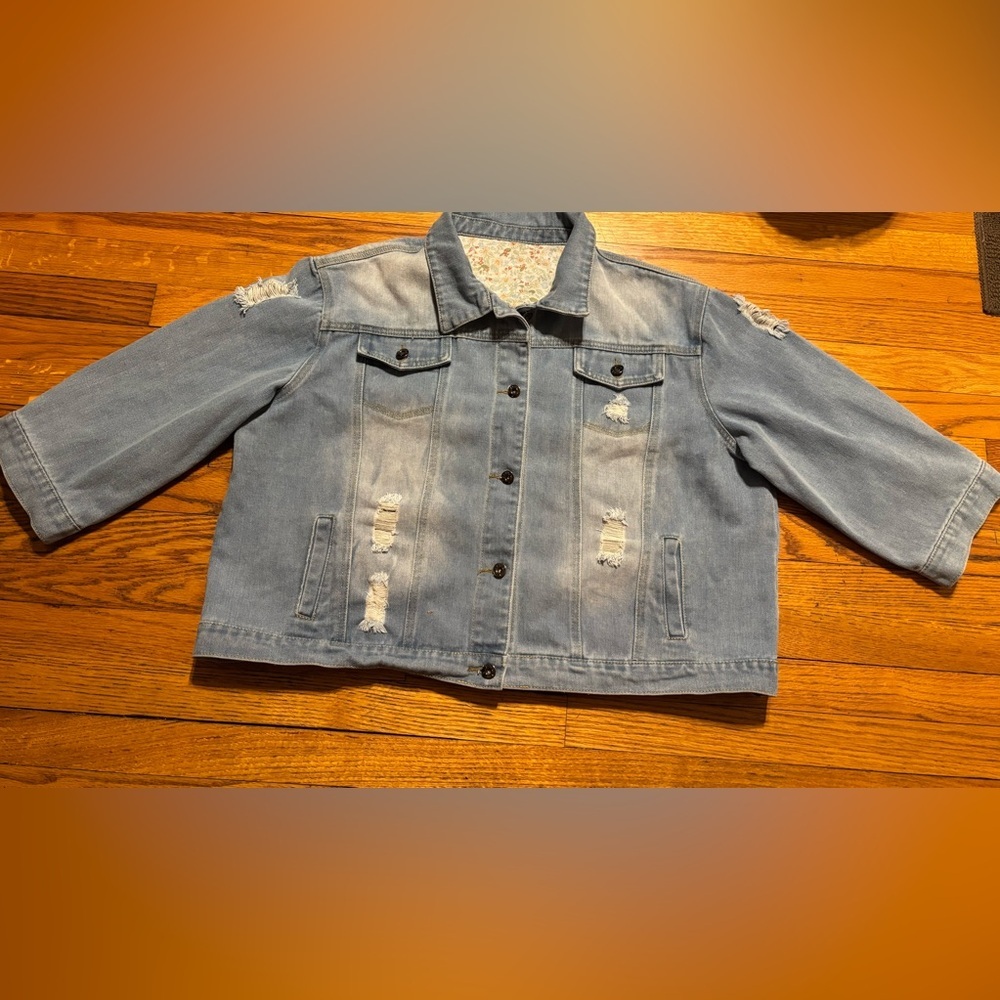 Classic Light Blue Denim Jacket - Picture 2 of 11